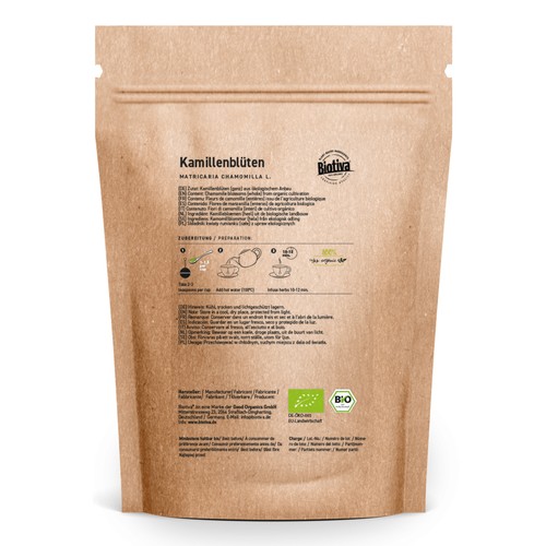 Kamillen blüten tee bio - kamillen,