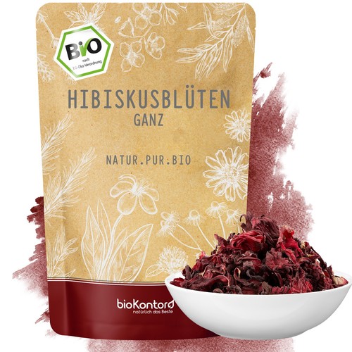 Bio hibiskusblüten 250 - bio,