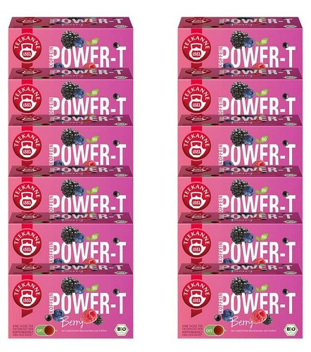 12x teekanne bio power berry - teekanne,