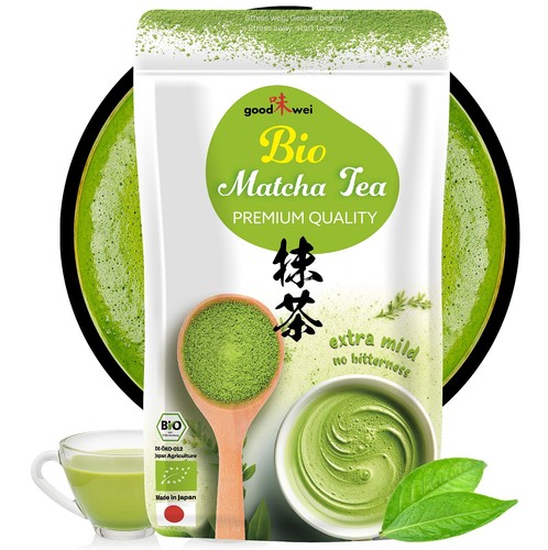 Matcha tee pulver bio - matcha, echter