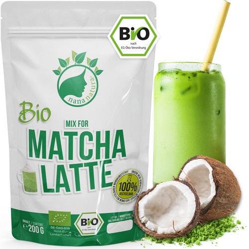 Nananatura bio matcha latte - nananatura,