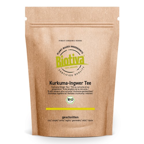 Kurkuma ingwer tee bio - kurkuma, 250g
