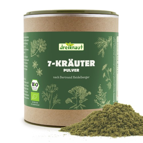 Bio kräuter pulver - bio-7-kräuter-pulver, nach