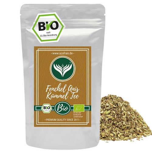 Bio fenchel anis kümmel tee - bio,