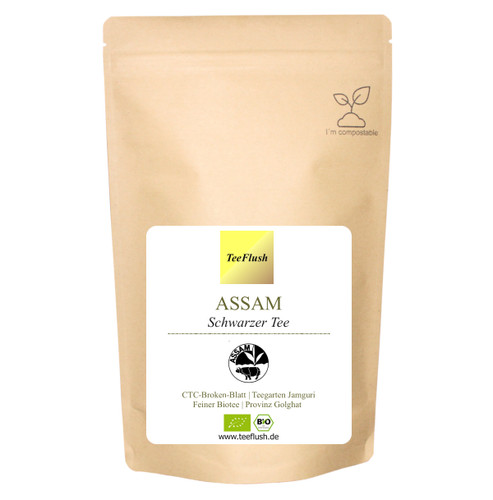 Assam ctc schwarzer tee - schwarzer, bio