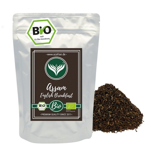 Bio assam tee schwarztee - assam,