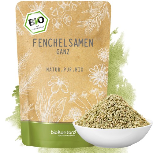 Bio fenchelsamen 1000 ganz - bio,